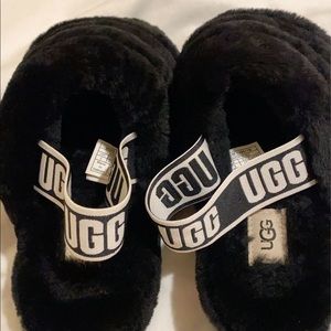 Ugg fuzzy slippers